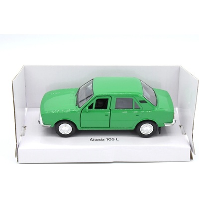 Welly Škoda 105 L zelená 1:34