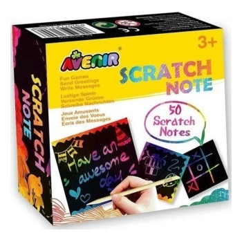 Škrabací poznámky 50ks