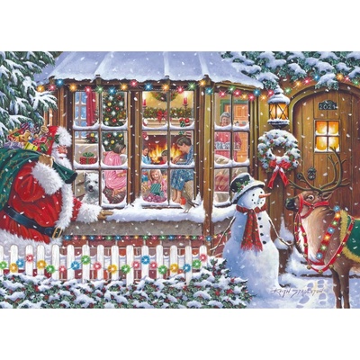 The House of Puzzles S láskou od Santa 500 dielov
