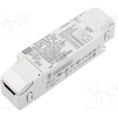 MEAN WELL XLC-25-H-S Napájecí zdroj: spínaný; LED; 25W; 9÷54VDC; 300mA÷1,05A; XLC-25