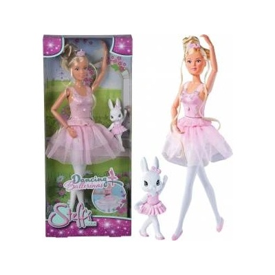 Simba Toys Steffi Doll dancing ballerina + Simba rabbit