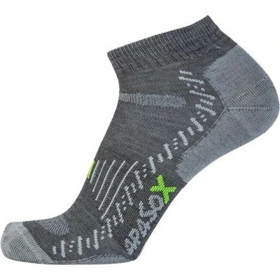 SherpaX /ApasoX Elbrus ponožky low tenké šedé