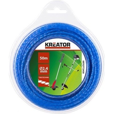 KRTGTT2450 - Struna kroucená 2,4 mm x 50 m