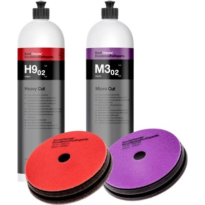 Koch Chemie 2-kroková sada na leštění silně poškozených laků