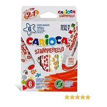CARIOCA Флумастери CARIOCA Stamp 6 цв