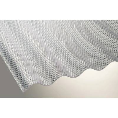 Lanit Plast Polykarbonátová vlnitá deska Marlon CSE Diamond 76/18 s šestihrannou strukturou 1,045 x 2,5 m čirá 1 ks