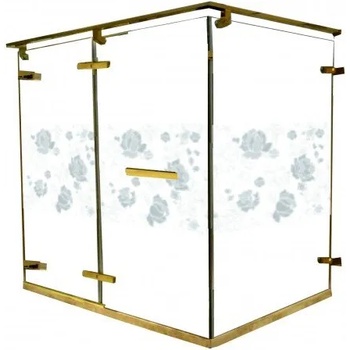 Inter Ceramic Душ кабина ICL 2604L "DELIANA", 140x90x195см, 10мм (2604L)