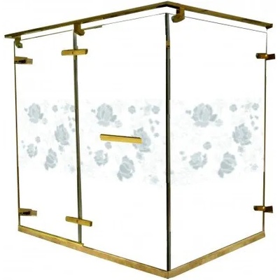 Inter Ceramic Душ кабина ICL 2604L "DELIANA", 140x90x195см, 10мм (2604L)