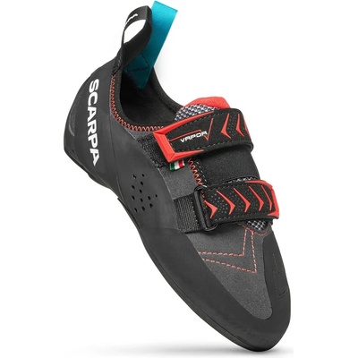 Scarpa Обувки с велкро Scarpa Vapor V LV Climbing shoes - Smoke / Coral - размер 45, 5 (EU) (301-0937-0132)