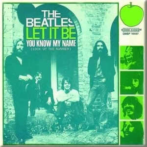 The Beatles Let it Be/You Know my Name Магнит (BEATMAG30)