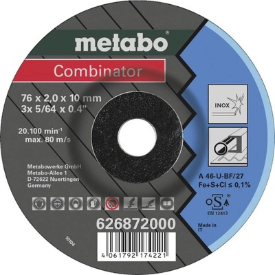 Metabo Combinator rezný kotúč lomený 76 mm 626872000
