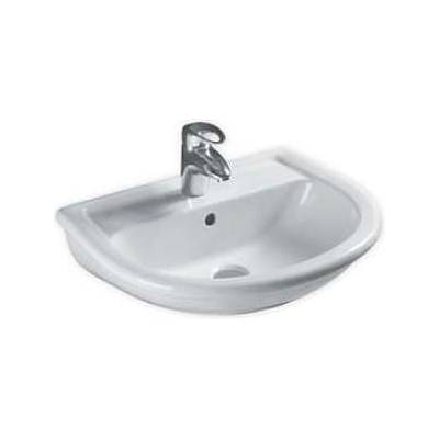 Roca Умивалник TERMA NOVA с отвор за смесител 64cm обла - егейс (25630)