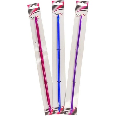 Oboustranný akrylový háček KnitPro Tredz 30 cm