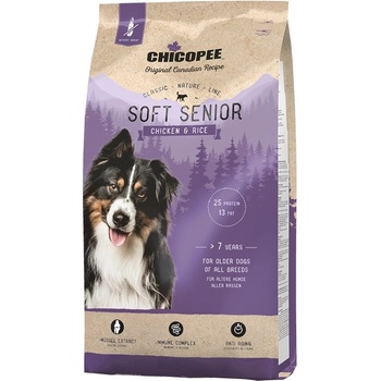 Chicopee Classic Nature Soft Senior-Храна за кучета, мека, полувлажна за над 7 години с пиле и ориз 2 кг