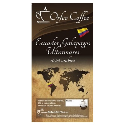 Orfeo Coffee Ecuador Galapagos Ultramares 250 g