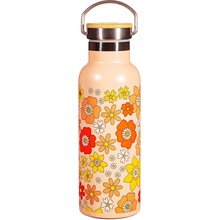 Sass & Belle nerezová láhev na vodu 70s Floral - 500 ml