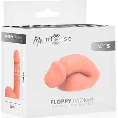 Пакер за бельо, реалистична силиконова форма, 11, 3см. - Mr. Intense Floppy (D-245069)