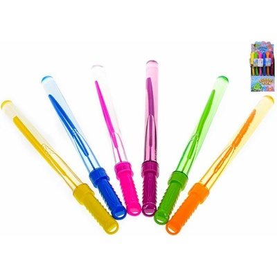 Bublifuk trubice 38cm 125ml 6farieb