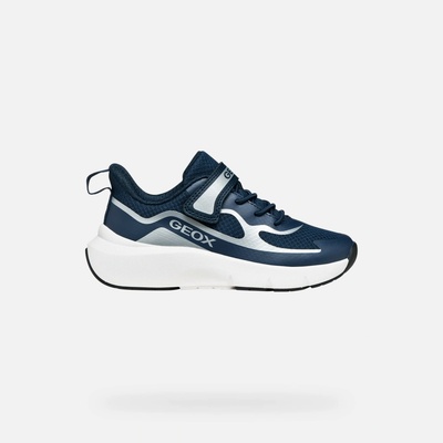 Geox Pro-ran Boy Tmavo modrá Biela