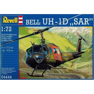 Revell Bell UH 1D SAR Model Set vrtuľník 1:72 115 dielov