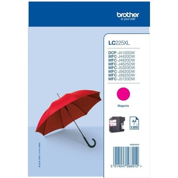 Brother Оригинален патрон Brother LC225XL, 1200 страници/5%, Magenta (3015100102)