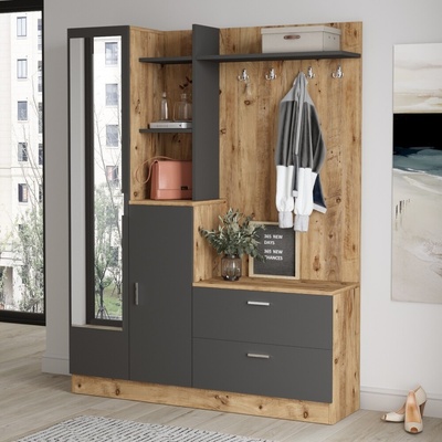 Nejby Apettita 140 cm, atlantická borovica/antracit
