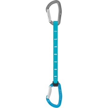 Petzl Примка с карабинери PETZL Djinn Axess 25cm turquoise
