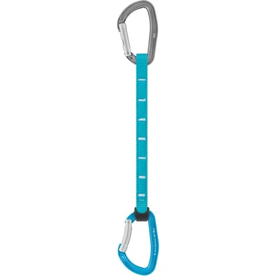 Petzl Примка с карабинери PETZL Djinn Axess 25cm turquoise