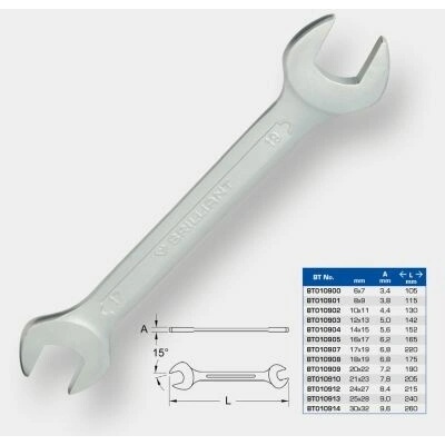 KS Tools Obojstranný vidlicový kľúč BT010912