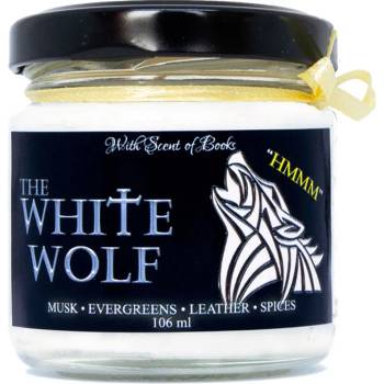 Image 1 of With Scent of Books Ароматна свещ The Witcher - The White Wolf, 106 ml (TWW106 ml)