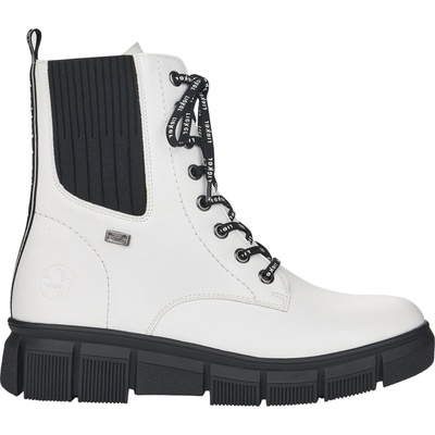 Rieker dámská kotníková obuv X3414-80 bílá