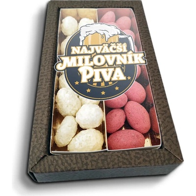 Sablio Mandle v čokoláde Najväčší milovník piva 2 x 80 g