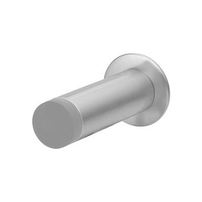 SOLIDO Dveřní zarážka 20mm gumová patka délka 80mm montáž na zeď hliník elox