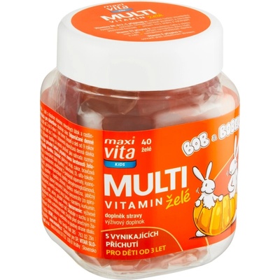 Maxi Vita Kids Multivitamínové želé 40 tabliet
