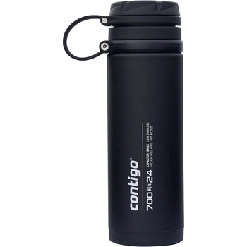 Contigo Термо бутилка Contigo Fuse THERMALOCK, 0.7л. , неръждаема стомана, без BPA, двустенна, черна (2156007)