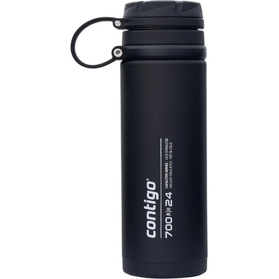 Contigo Термо бутилка Contigo Fuse THERMALOCK, 0.7л. , неръждаема стомана, без BPA, двустенна, черна (2156007)