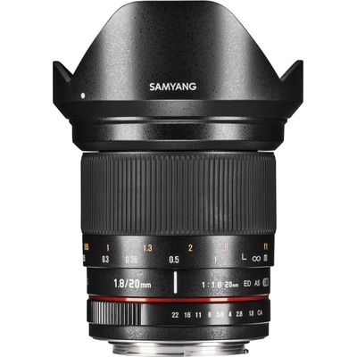 Samyang 20mm f/1.8 ED AS UMC Canon EF