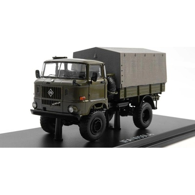 Start Scale Models IFA W50L s plachtou Zelená SSM 1:43