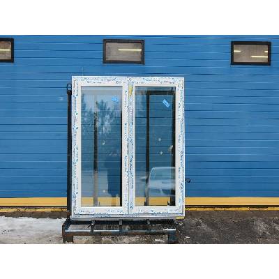 KÖMMERLING VÝPRODEJ Plastové okno - 76 MD - 1440x1590 mm, O+OS klapačka, bílá/bílá