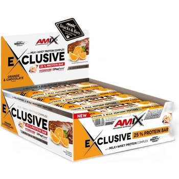 Image 1 of Amix Nutrition Exclusive Protein Bar [12 x 85 грама] Шоколад и портокал