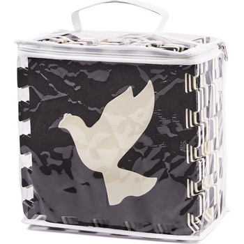 KIK Дунапренена подложка за пъзел/кошара за деца 25бр. Черно и бяло (kx6270)