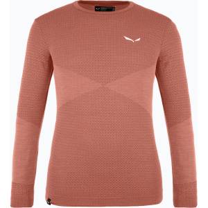Salewa Детска термоактивна блуза Salewa Zebru Med Warm AMR etruscan red
