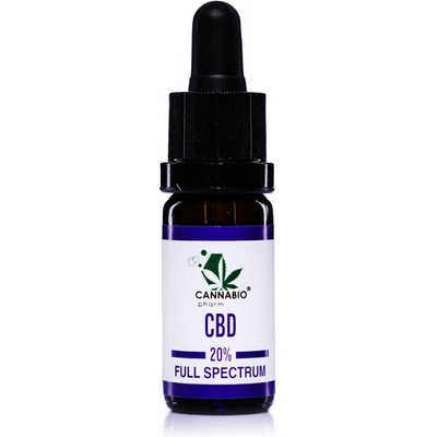 CANNABIOpharm CBD konopný olej 20% FULL SPECTRUM 10 ml