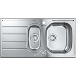GROHE - Мивка за кухня K200, 97x50 cm, четкана неръждаема стомана 31564SD1 (31564SD1) Мивка за вграждане