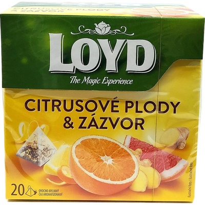 Loyd Citrusové plody Zázvor 20 x 2 g