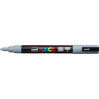Uni Posca PC-3M sivá