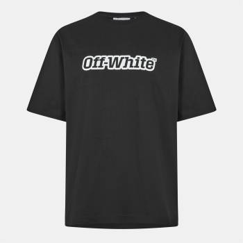Off White Тениска Off White Men's Outline Skate Graphic T-Shirt - Black-White