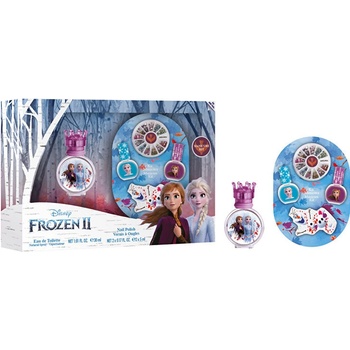 EP Line Disney Frozen EDT 30 ml + souprava na manikúru pro děti dárková sada