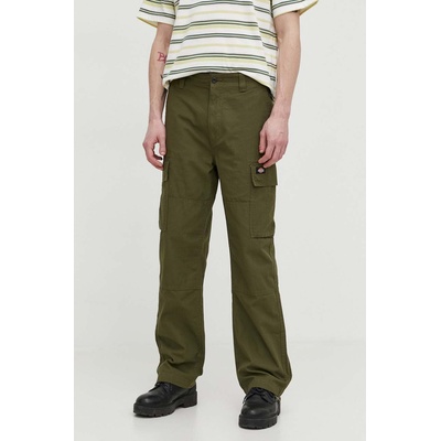 Dickies Памучен панталон Dickies EAGLE BEND в зелено с кройка тип карго DK0A4X9X (DK0A4X9X)
