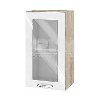 ИРИМ Горен кухненски шкаф Сити АРФ-Бяло гланц-05-202 40 см